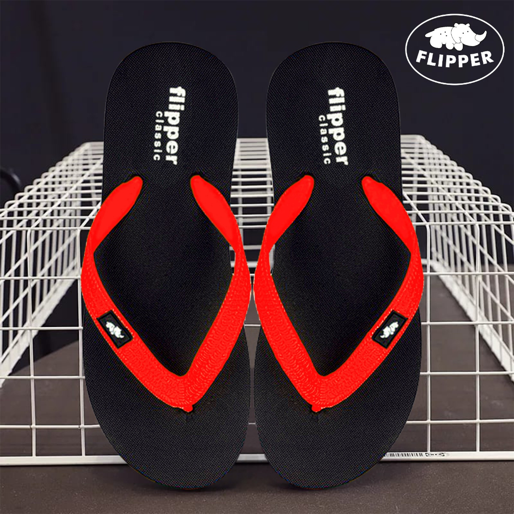 Sandal Jepit Pria Classic Flipper Karet Anti Slip 39/43