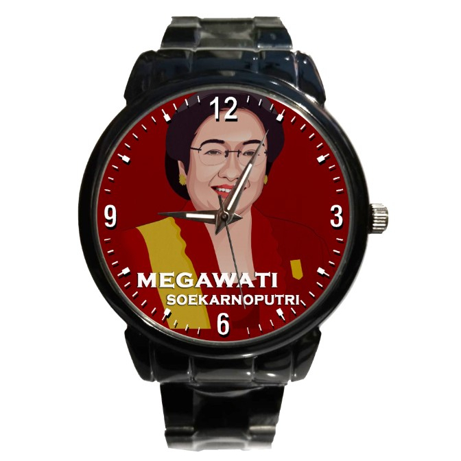 Jam Tangan Pria Stainless Megawati Soekarnoputri