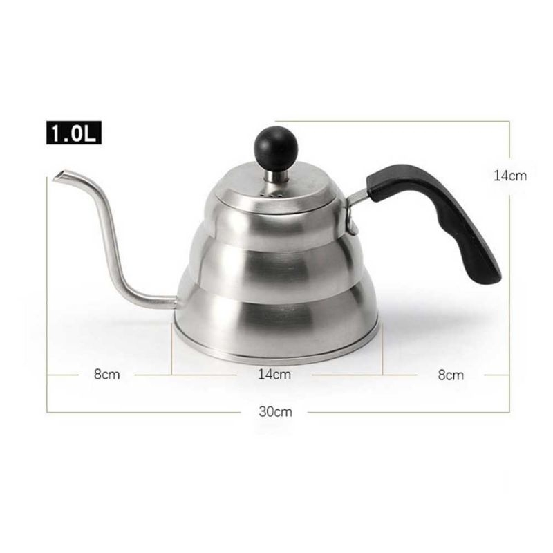 PERFFEE Teko Kopi Leher Angsa Coffee Maker Pot Drip Kettle 1L - PRF10