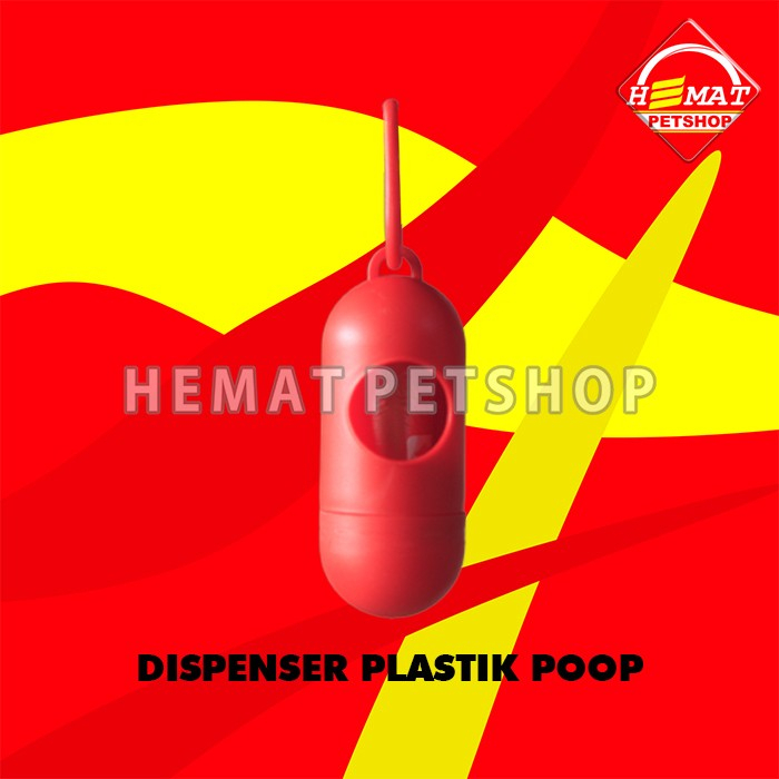 Dispenser poop Bag Tempat kantong Plastik Sampah poop