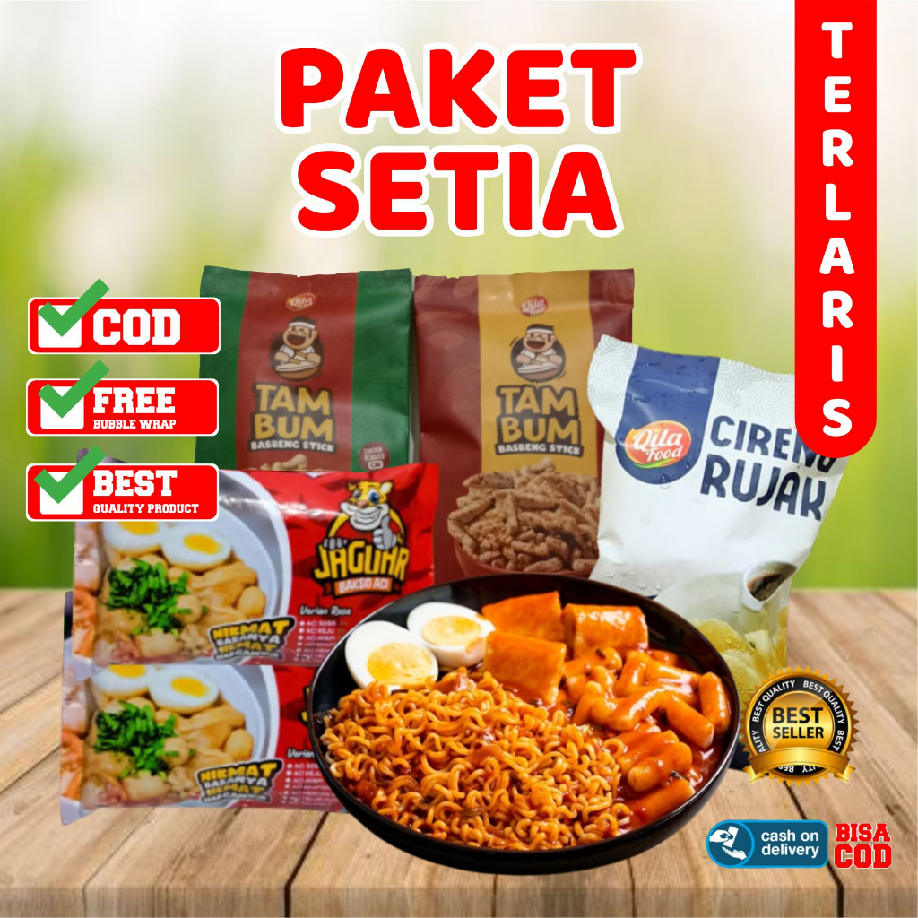 PAKET SETIA BASO ACI SEBLAK ACI JAGUAR