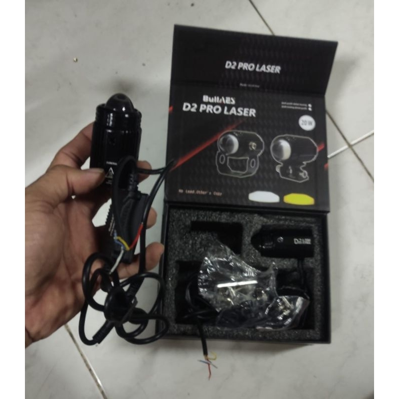 Lampu Sorot D2 laser BullAES 20 Watt premium