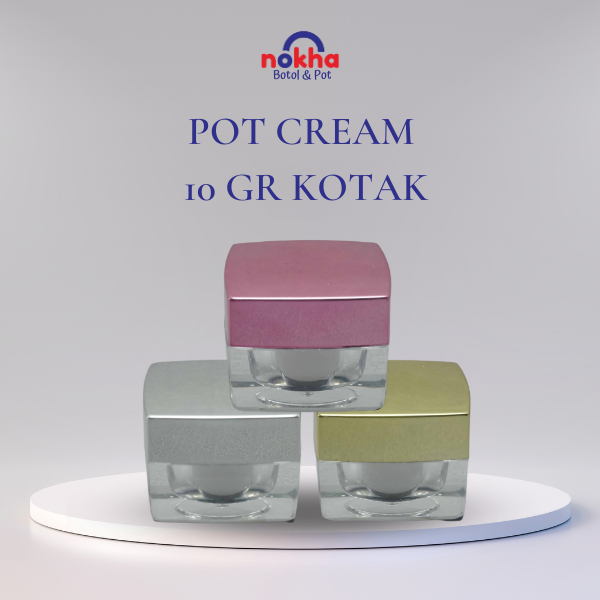 Pot Cream 10 Gr Kotak Pot Acrilic Kotak 10gr Pot Cream Kotak 10GR Akrilik Pot Kosmetik Pot Krim Waja