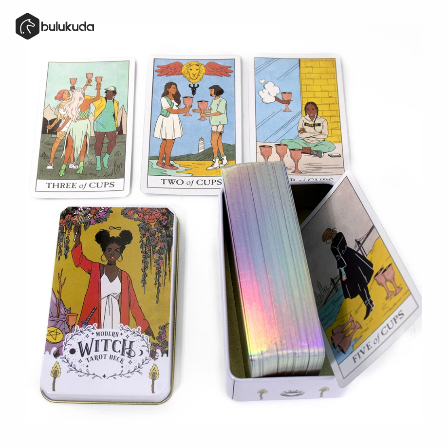 Iron Box Kotak Besi 78 Sheets Modern Witch Tarot