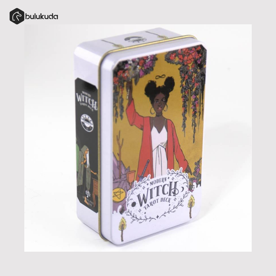 Iron Box Kotak Besi 78 Sheets Modern Witch Tarot