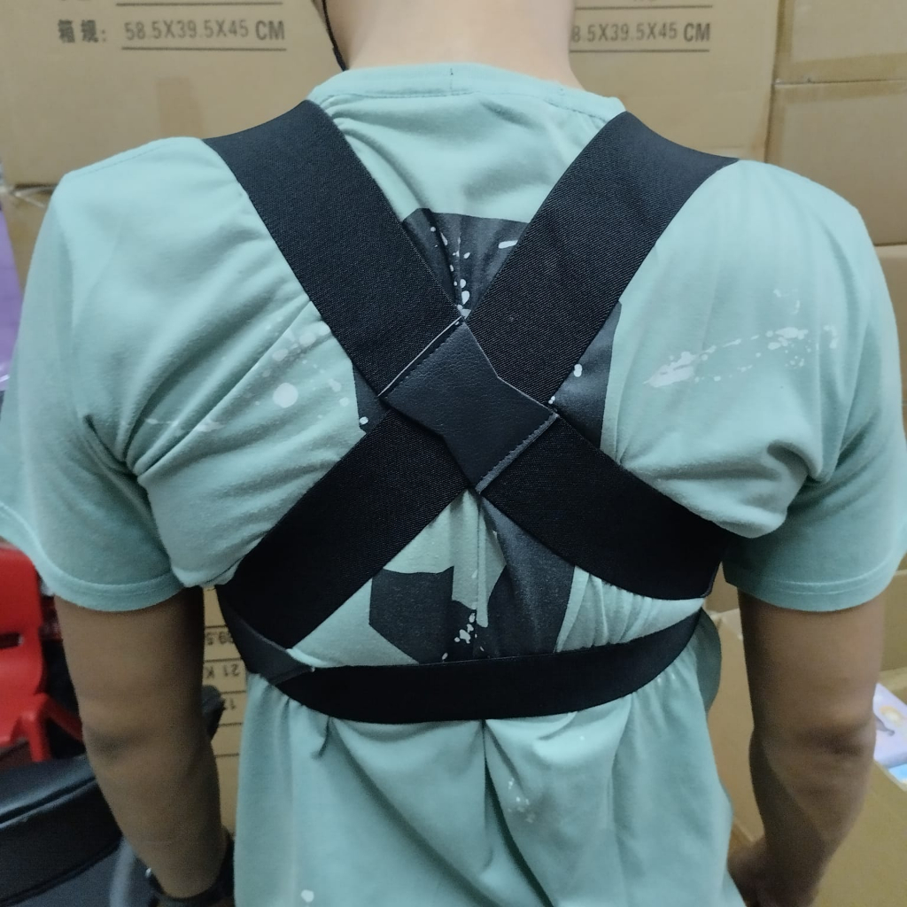 ORIGINAL Back posture corrector terapi koreksi postur mengatasi bongkok penegak punggung dada support