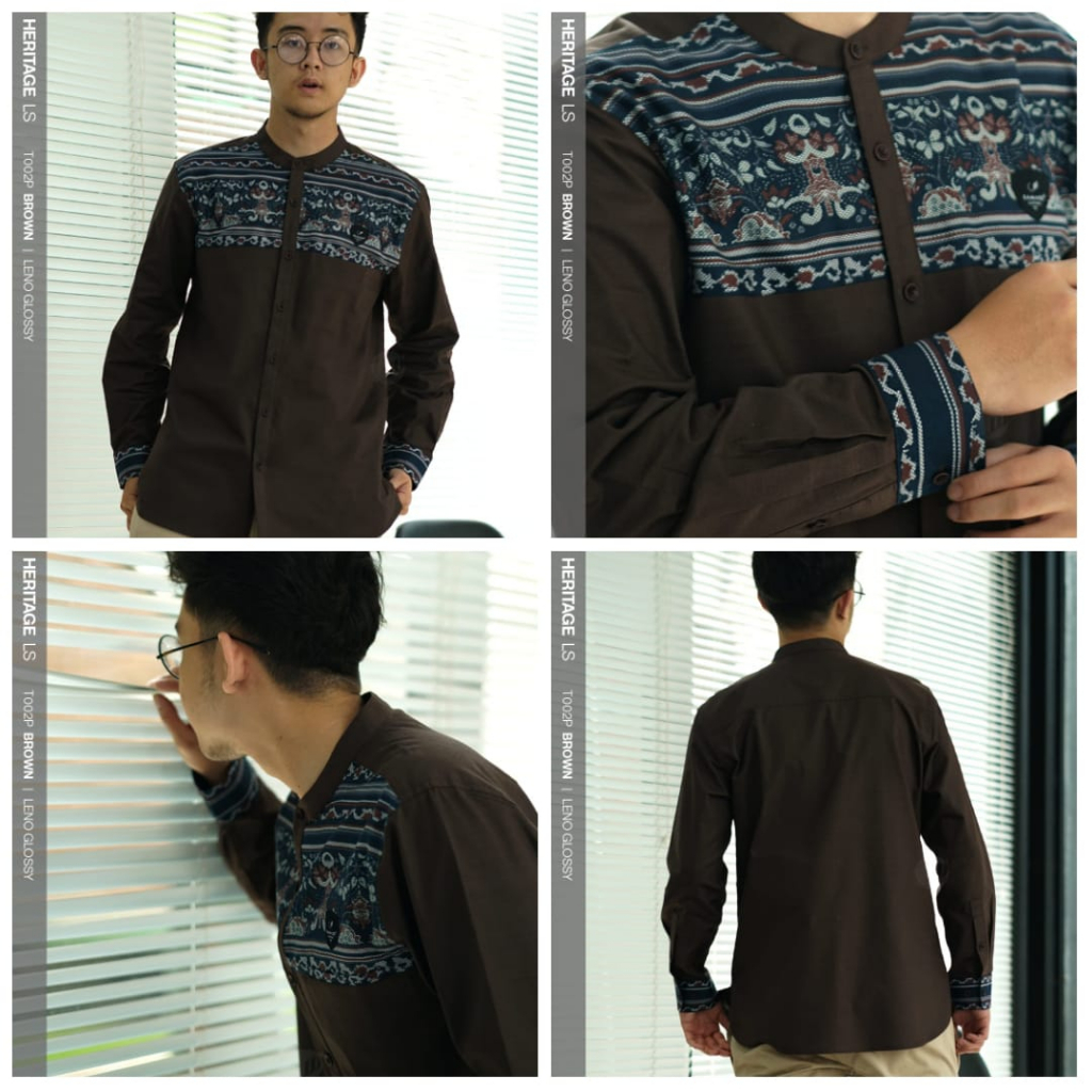 SAMASE Kemko Heritage Koko Kemeja Batik T-002P