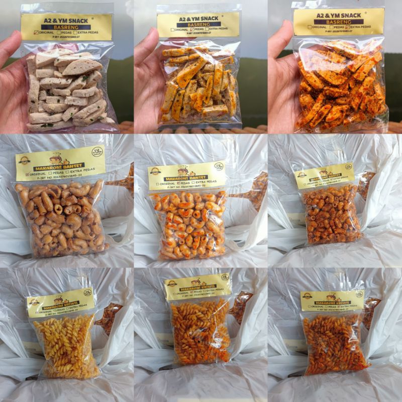 

makaroni bantet. kiriwil dan basreng