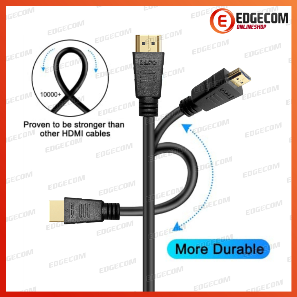 BAFO Kabel HDMI Male to Male 5 Meter V2.0 ORIGINAL