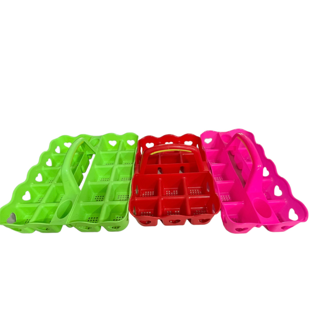 rak aqua lebaran plastik warna/ aqua cup/ rak minum air/ rak minum es