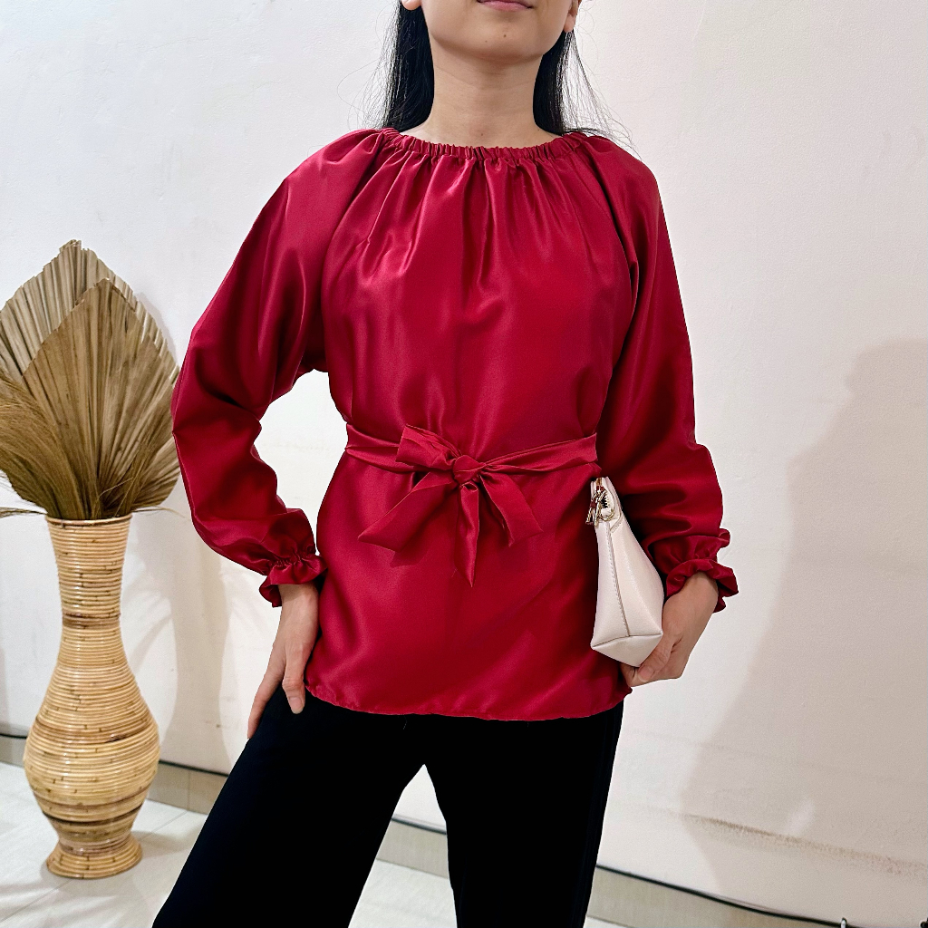 HCL Blus Kemeja Wanita Astia - Baju Atasan Wanita Terbaru