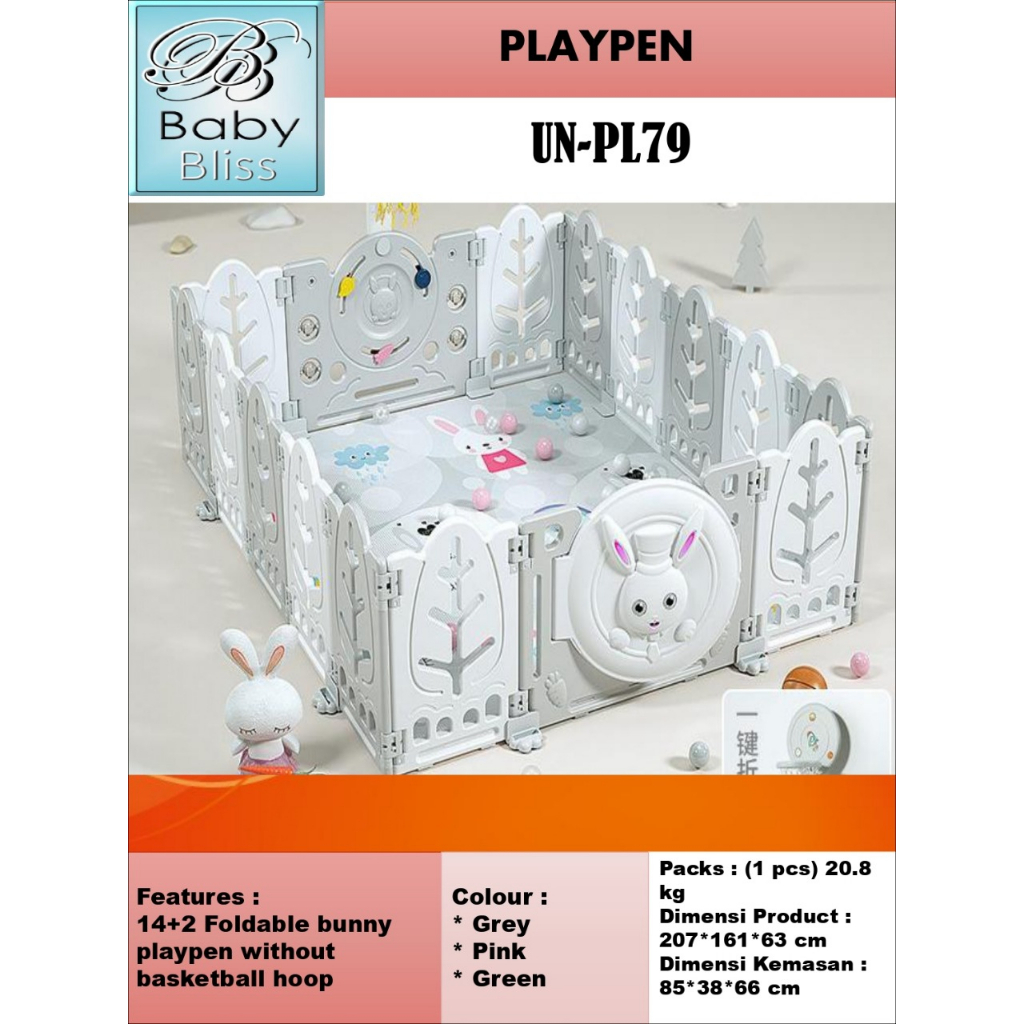 RABBIT PLAYFENCE BABYBLISS SNI