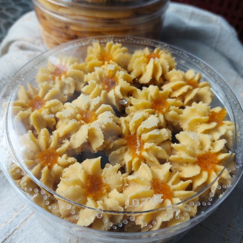 

kue semprit / semprot paketan