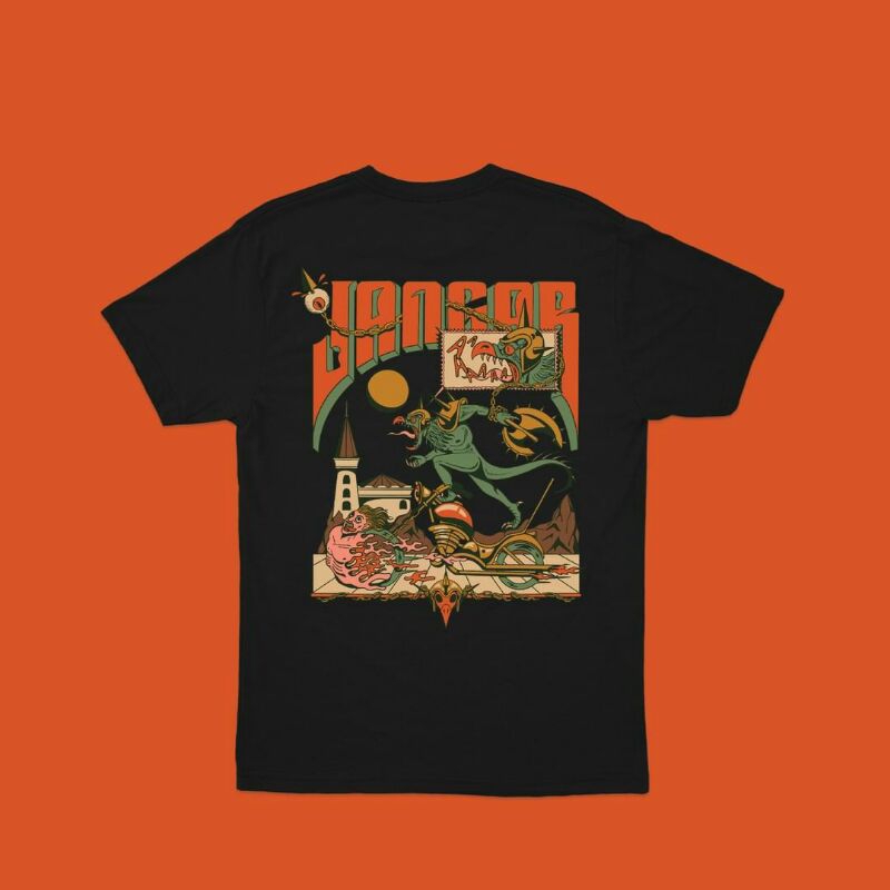 Kaos Band Jangar / Tshirt Jangar / Kaos Katun