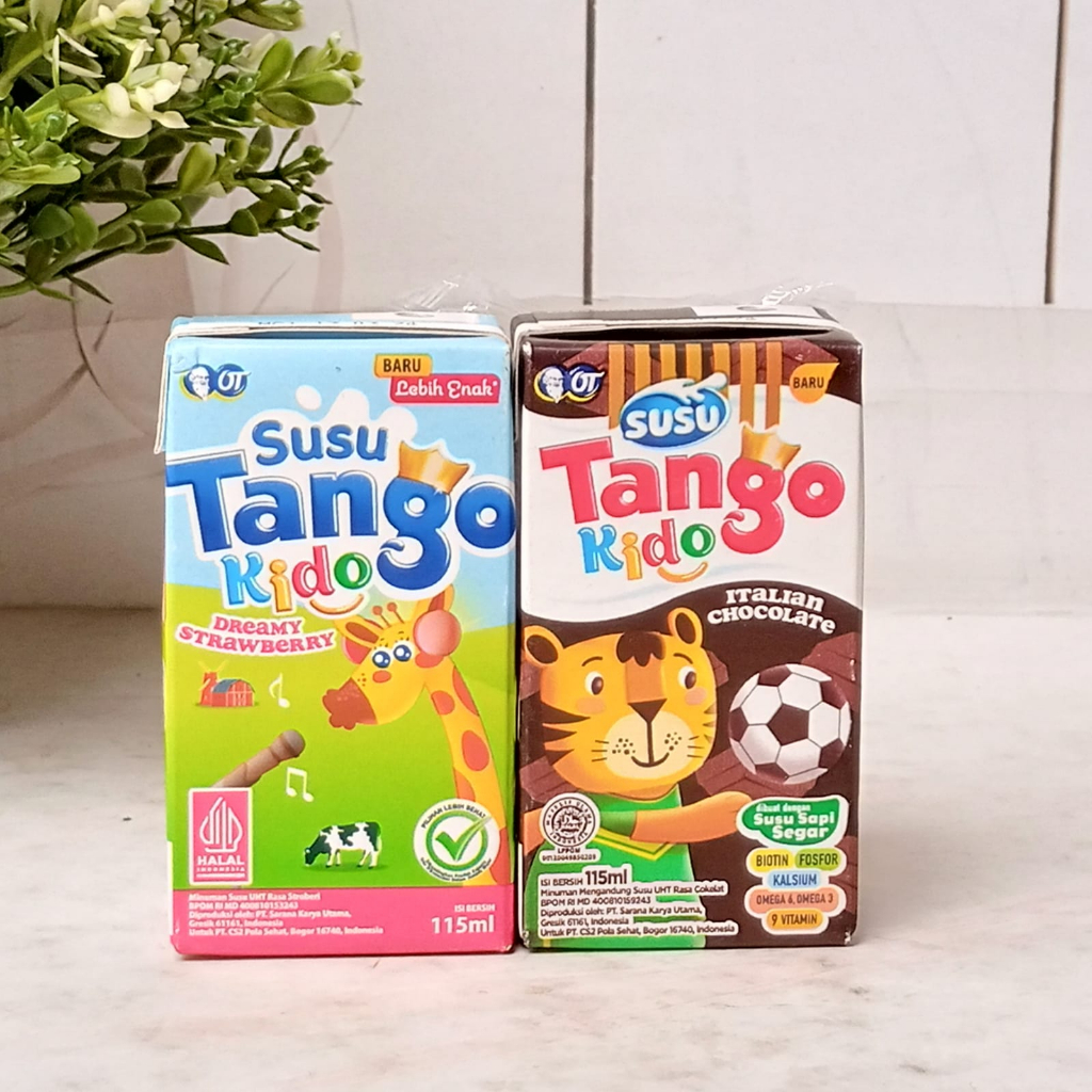 Tango Susu Kido 115ml Dream Strawberry/Italian Chocolate