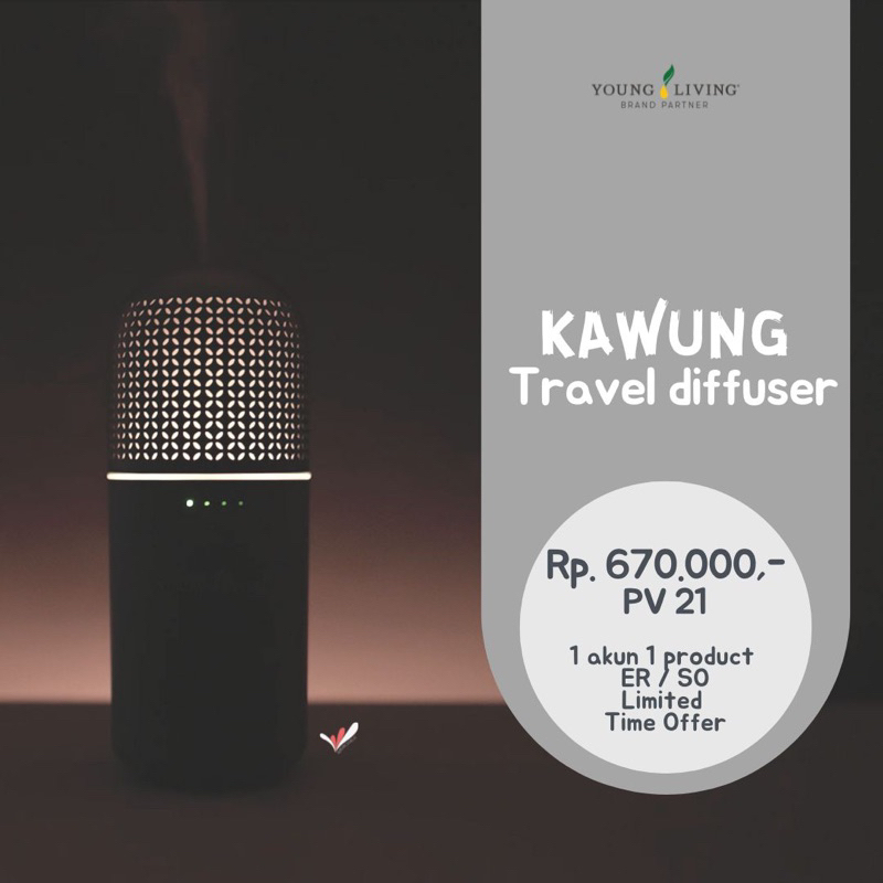 Kawung Travel Diffuser Young Living