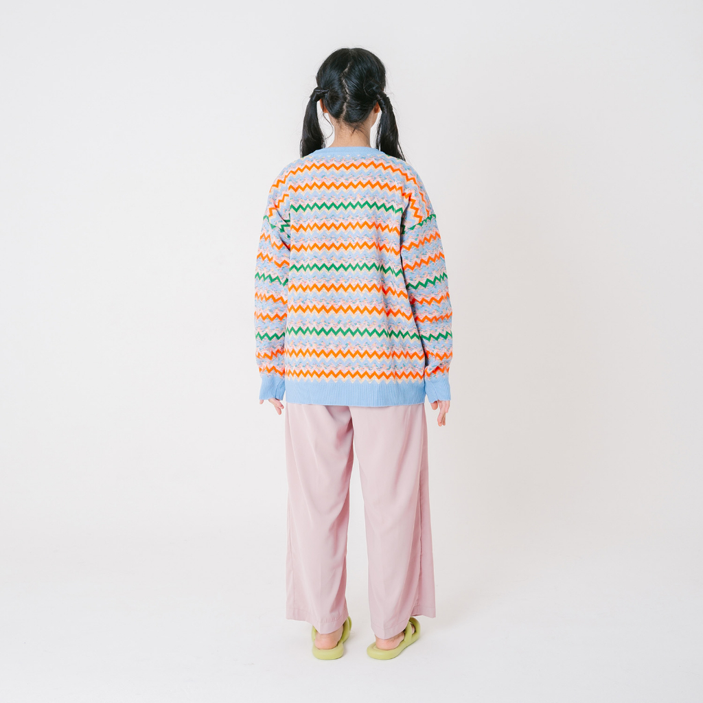 Yesyou Wave Woman Oversized Knitwear - All Size