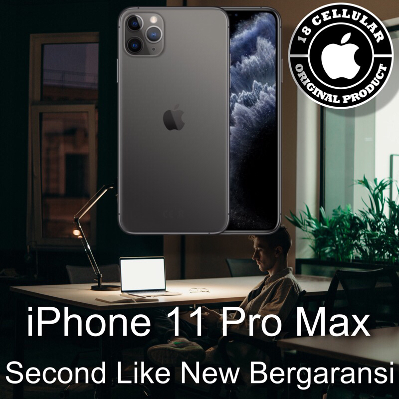 iPhone 11 Pro Max Second Like New 64GB-512GB Fullset Original Bergaransi