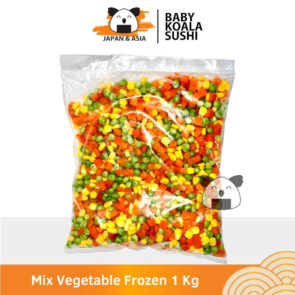 MIXED VEGE Mix Vegetable Frozen 4 ways 1 Kg | Vegetable Frozen