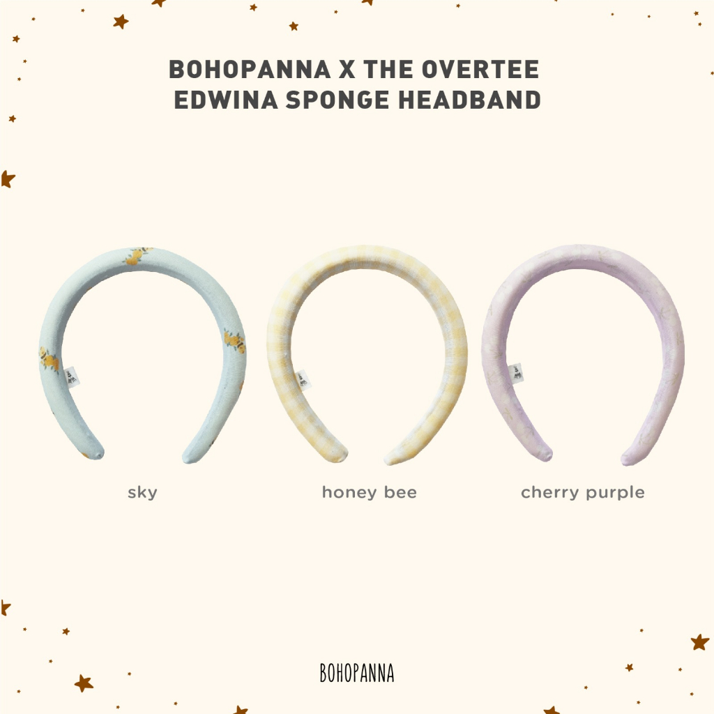 Bohopanna - Boho X he Overtee Edwina Sponge Headband