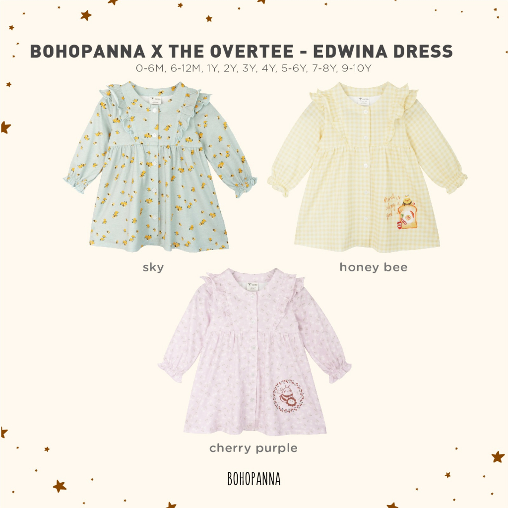 Bohopanna - Boho X The Overtee Edwina Dress