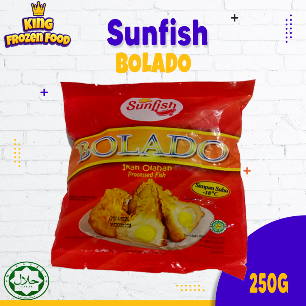 Sunfish Bolado Ikan Olahan Kemasan 250gr Isi 8 Pcs