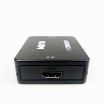 Kebidu Adaptor Konverter HDMI to RCA AV 1080p - HDV-M710 hubungkan laptop atau PC dengan perangkat lama yang masih menggunakan kabel RCA seperti TV, layar display dan proyektor
