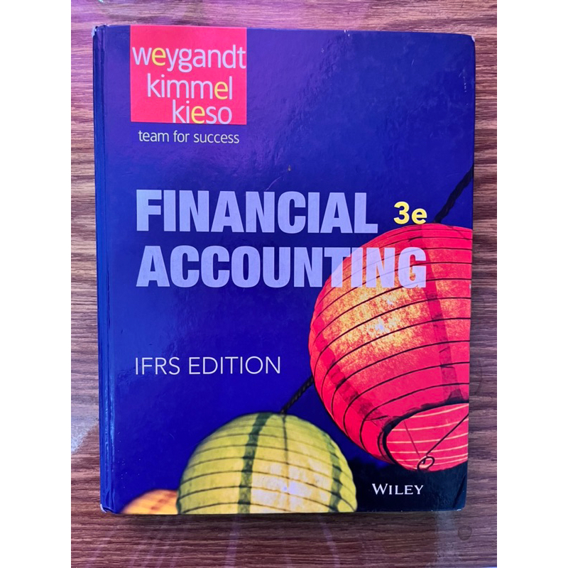 

preloved second buku financial accounting original asli IFRS efition weygandt kimmel kieso wiley
