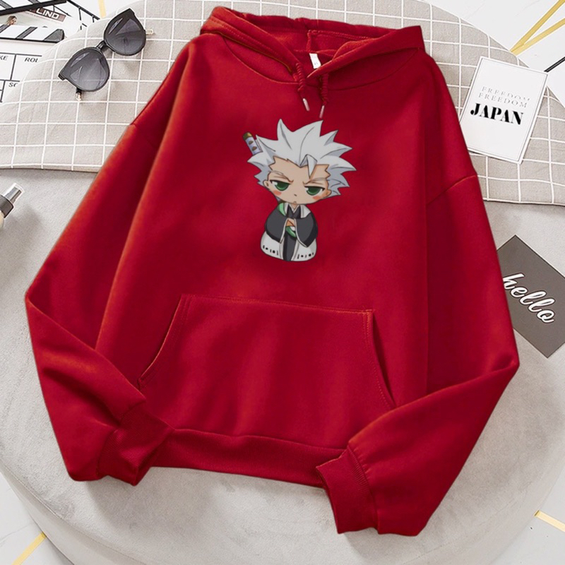 Sweater anak laki laki HITSUGAYA HOODIE switer anak cowok anime