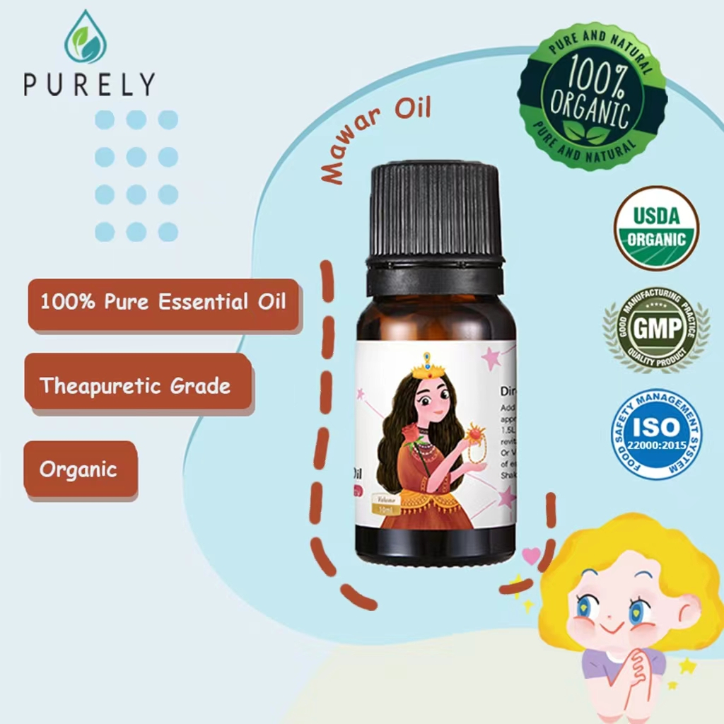 PURELY Darjeeling Rose Geranium Essential Oil Minyak Atsiri Rose Geranium