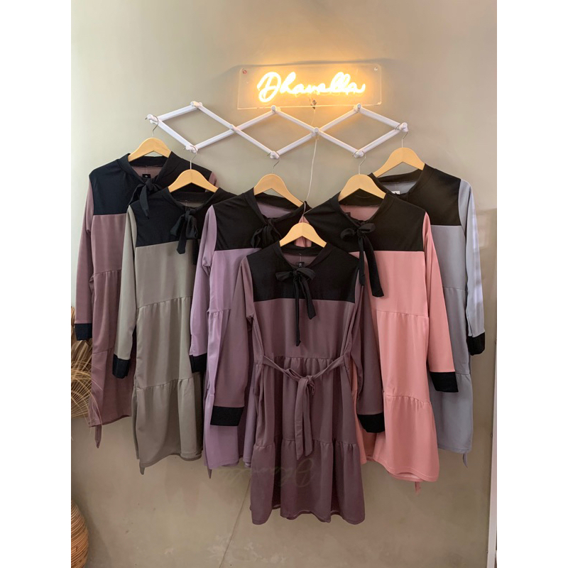 HINATA TUNIK TALI PINGGANG KOREA