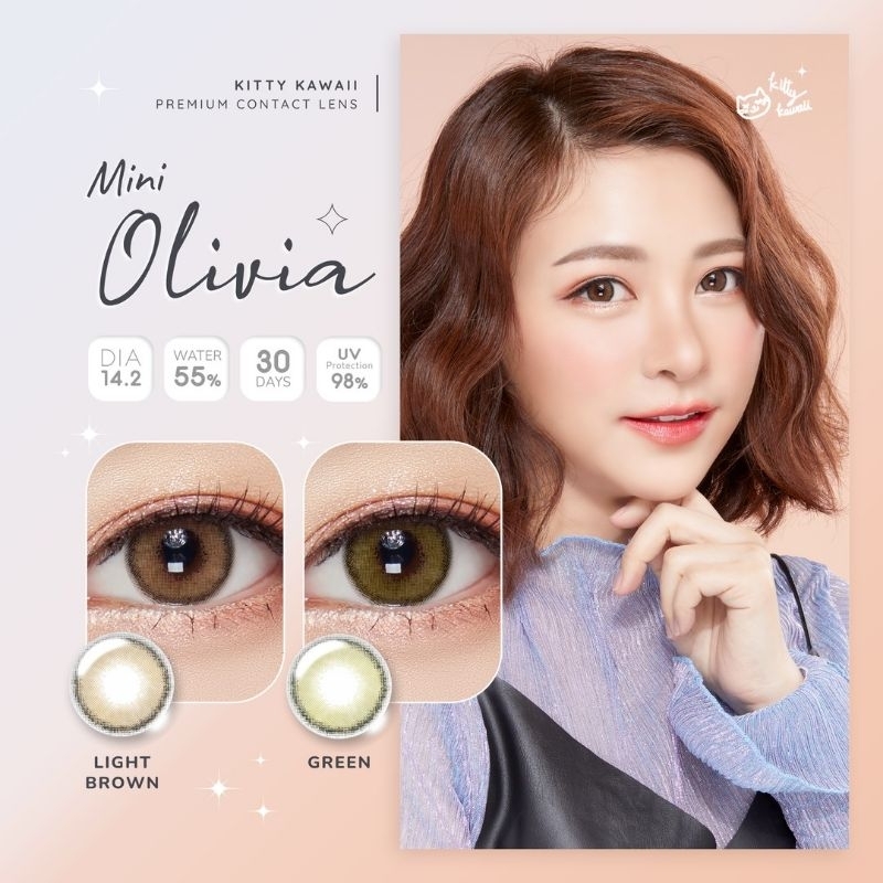 SOFTLENS MINI OLIVIA NORMAL MINUS s.d -10.00 soflen Natural