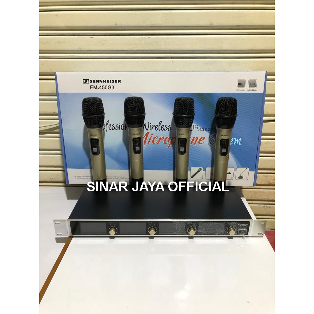 Mic Wireless Sennheiser Em 450 G3 Microphone handheld