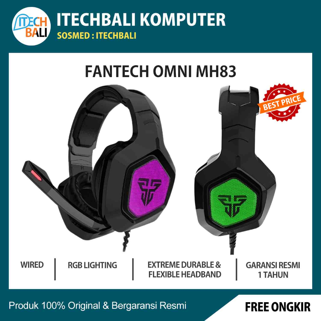 Headset FANTECH MH83 OMNI Gaming  | ITECHBALI