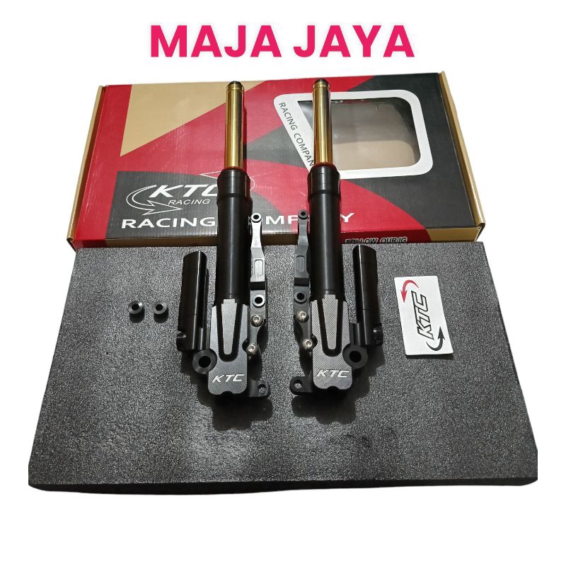 Suspension ktc Racing Vario beat Scoopy hitam As gold