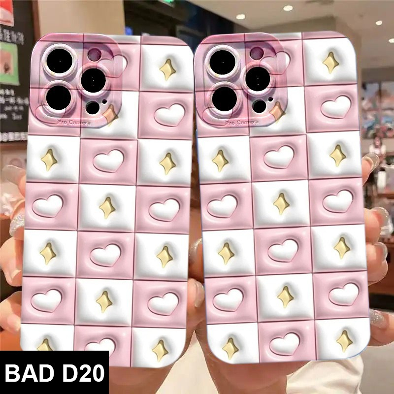 SOFTCASE MOTIF AKSEN 3D CASE MOTIF OPPO RENO 2F RENO 2Z RENO 3 WHITE_CELL