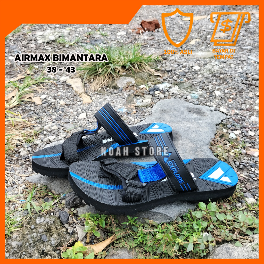 NOAH - Sandal AIRMAX BIMANTARA 38-43 / Sandal Fashion / Sandal Pria / Sandal Gunung Pria / Sandal Mu