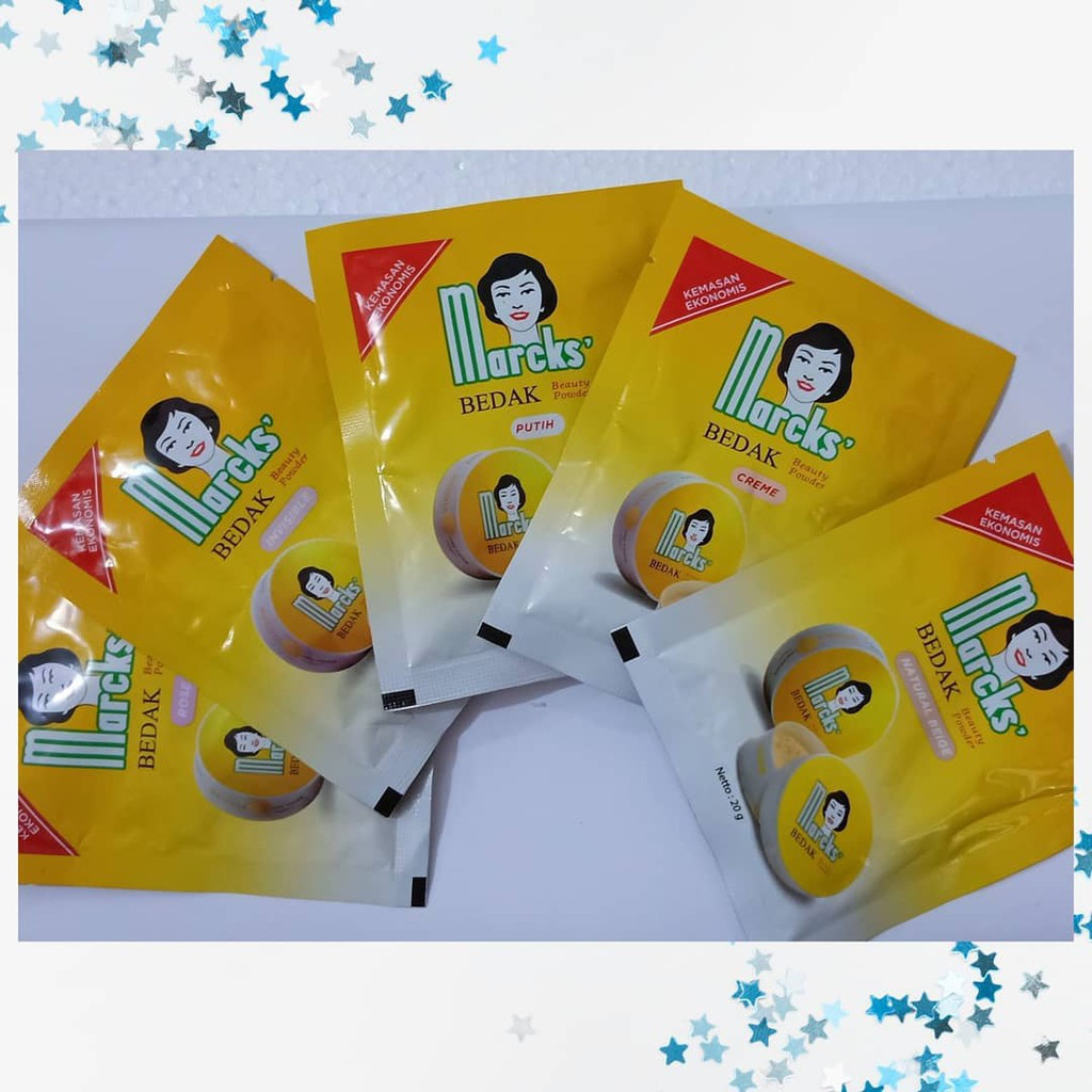 ✿ELYSABETHME✿ Marcks bedak tabur REFIL  sachet murah by kimia farma isi ulang travel