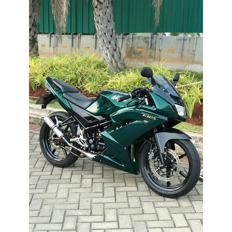 cover side body belakang ninja rr new kempol belakang ninja rr 150 new carbon wtp original kawasaki 