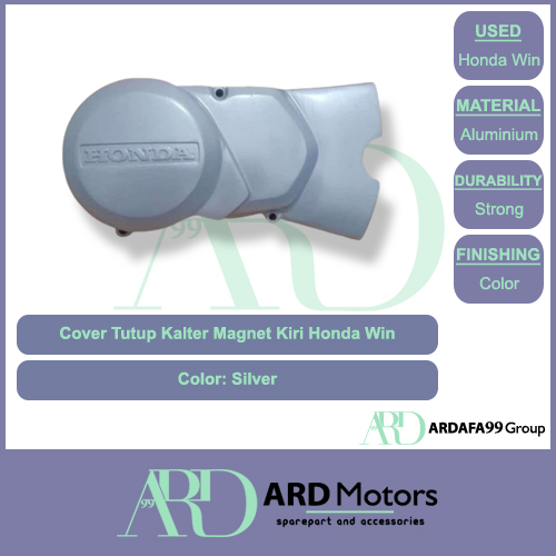 Cover Tutup Kalter Bak Blok Magnet Kiri Honda Win