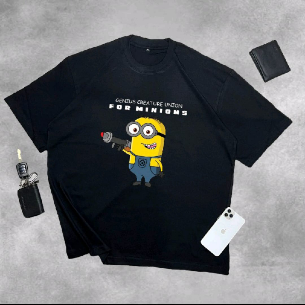 Kaos Katun Distro Pria Wanita