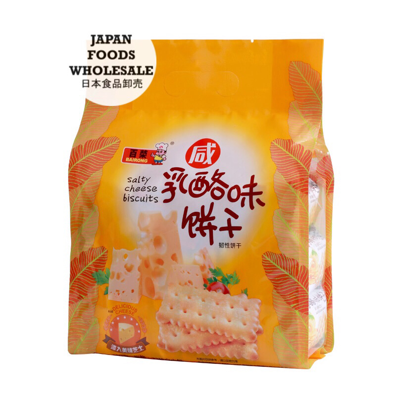 

Bairong Salted Cheese Biscuit / biskuit impor / cemilan / biskuit