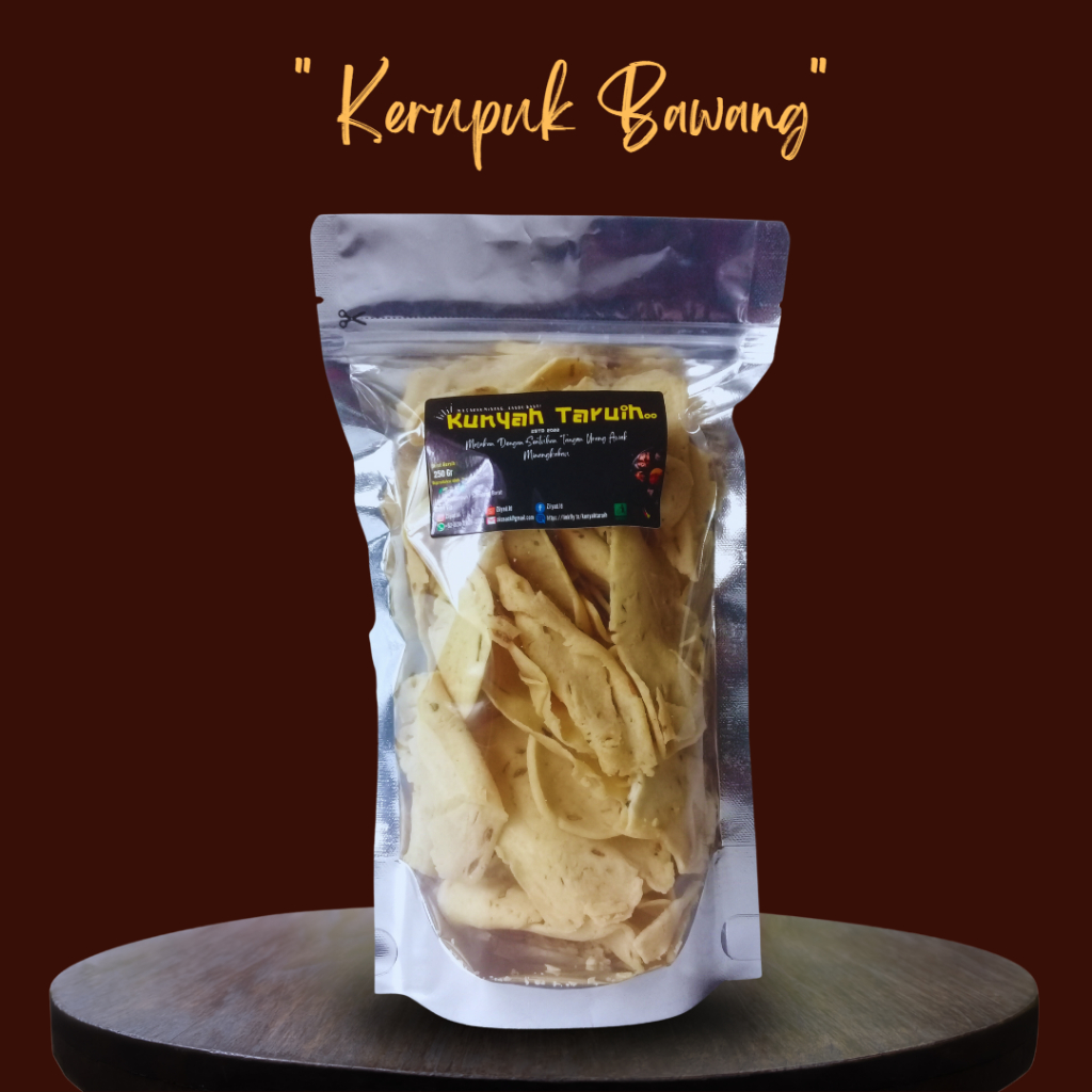 

Keripik Bawang, Cemilan/Snack, Kripik Oleh-Oleh Payakumbuh, Sumatera Barat