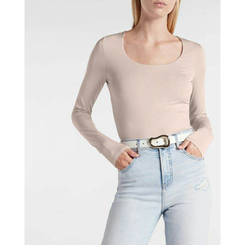 ZEBRA sz XS • EXPRESS SILKY BODY CONTOUR BODYSUIT