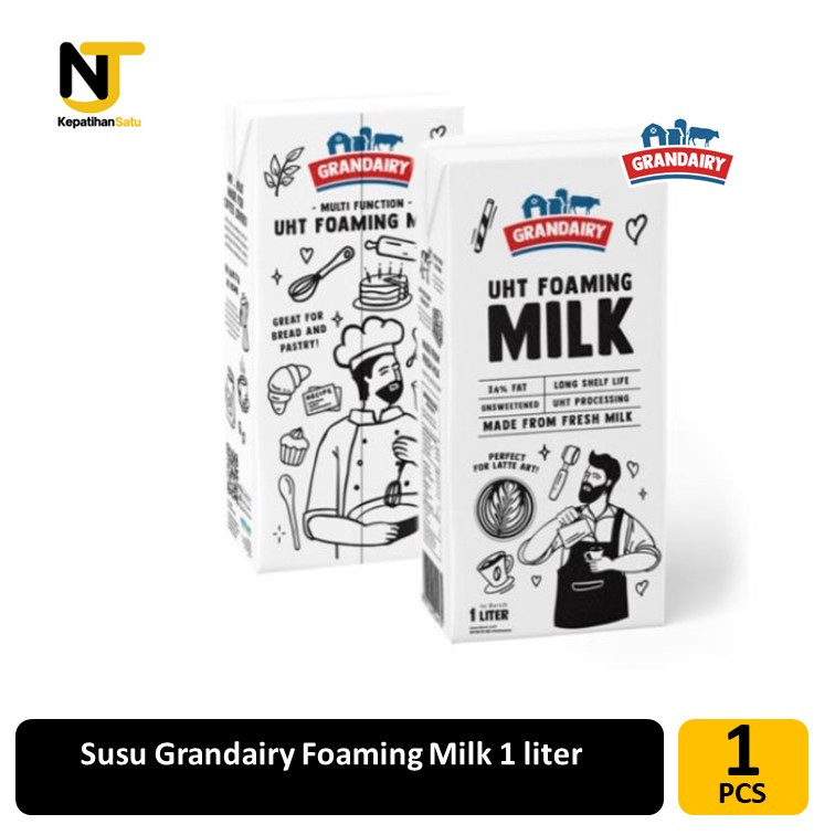 

Susu Grandairy Foaming Milk 1 liter