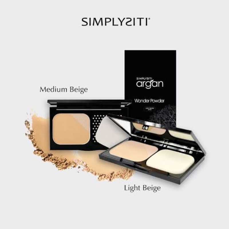 Simplysiti Argan Wonder powder||Bedak padat Spf30