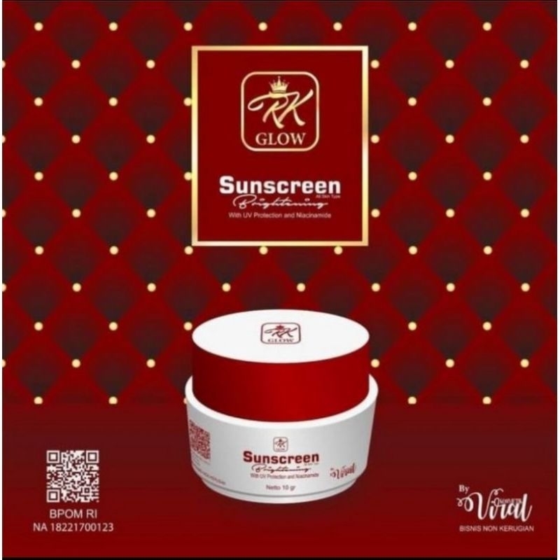 sunscreen spf 50 by rk glow kosmetik