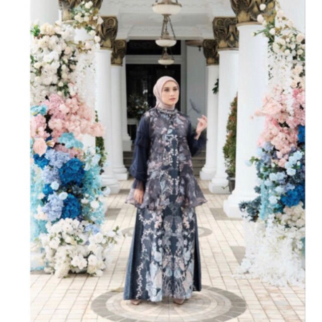 IRIS DRESS Vanilla Hijab Payet Oscar L