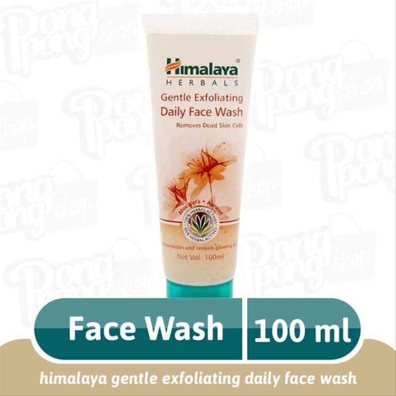 ✿ELYSABETHME✿ ᕼIᗰᗩᒪᗩYᗩ himalaya gentle exfodaily face wash 50ml sabun cuci muka untuk mengobati jerawat acne