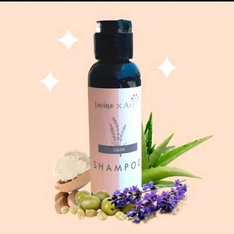 LAVINE UBAN SHAMPO PERAWATAN HERBAL PENGHILANG UBAN. SHAMPO PENGHITAM RAMBUT